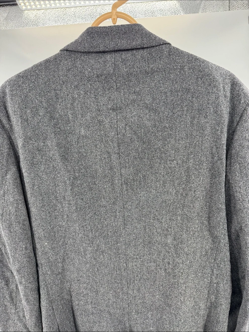 Banana Republic Men's Gray Sport Coat Blazer Tailored Wool-Blend 42L office